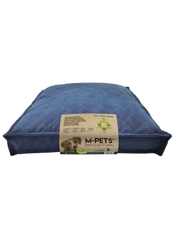 Эко-подушка со съёмным чехлом и ручкой для собак и котов Earth Eco Cushion 68х68х8 см (6953182739470) M-Pets (327391606)