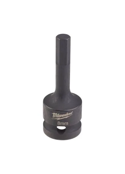 Торцева головка ударна 1/2", HEX8 (4932478065) Milwaukee ударна 1/2", HEX8 (401750404)