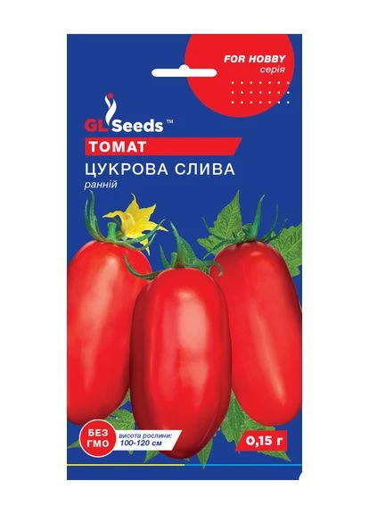 Томат "Цукрова слива" ТМ " " 0,1 г. GL Seeds (364654797)