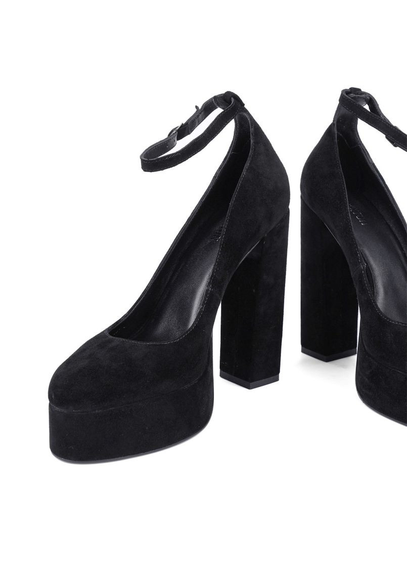 MIRATON Женские Туфли L2326A-1 Черный Велюр черный з текстиль, китай — демисезон (302651865)