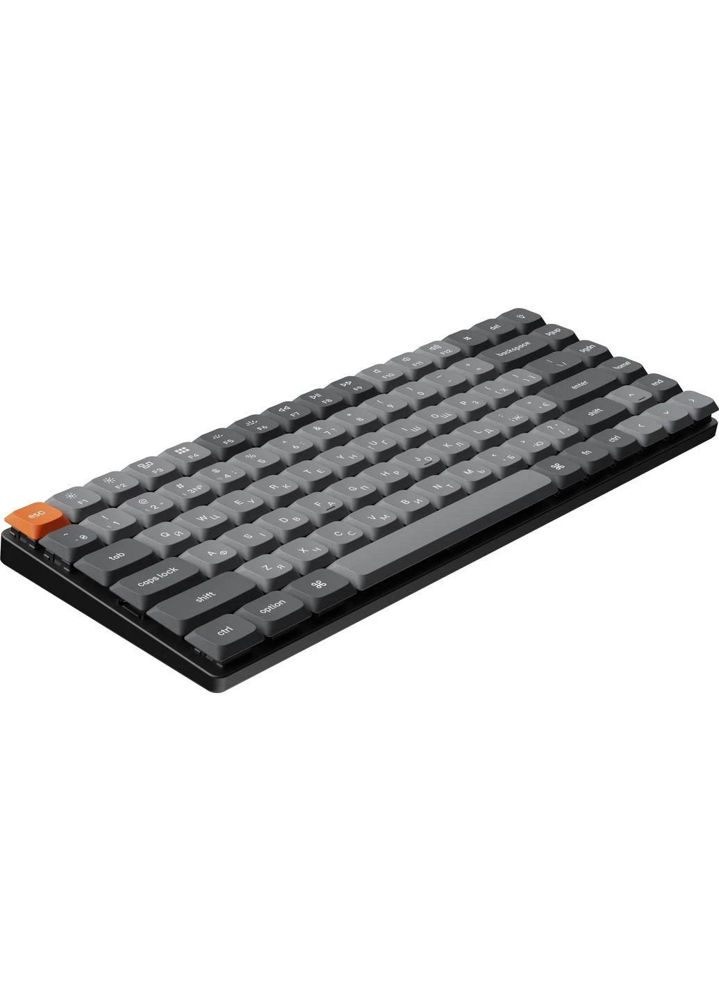 Клавиатура беспроводная K3 Max, Gateron MX 2.0 Brown, Hot-Swap, RGB UA Black (K3M-H3-UA) Keychron (394756007)