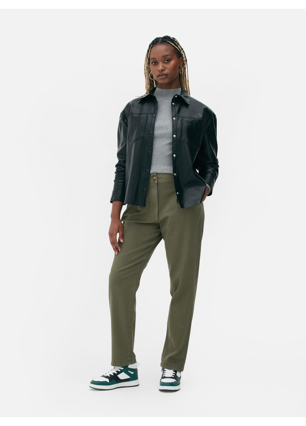 Штани демісезон,хакі, Primark (369624416)