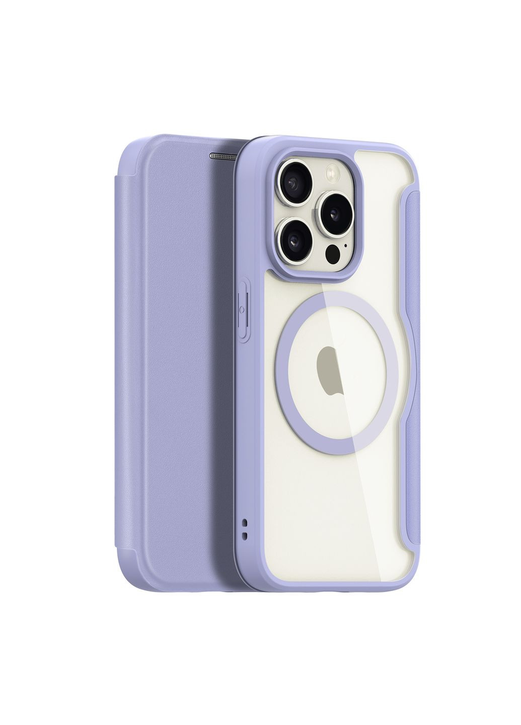 Чохол-книжка Skin X Pro with MagSafe для iPhone 15 Pro Max Purple Dux Ducis Apple iPhone 15 Pro Max 2023 (335874232)