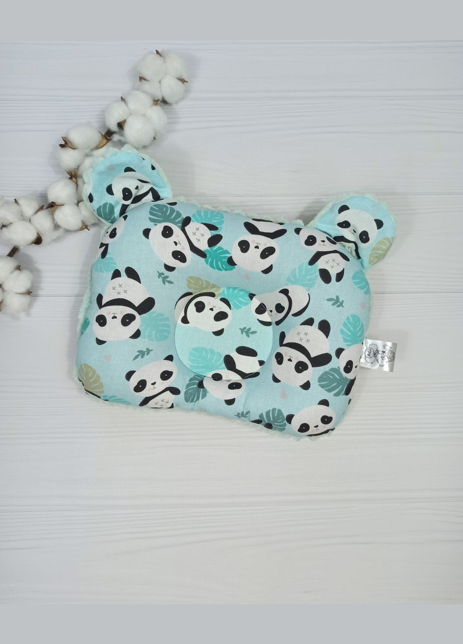 Набір пелюшок для новонароджених a.l.babybox Панди у листі М'ятний No Brand (315487988)