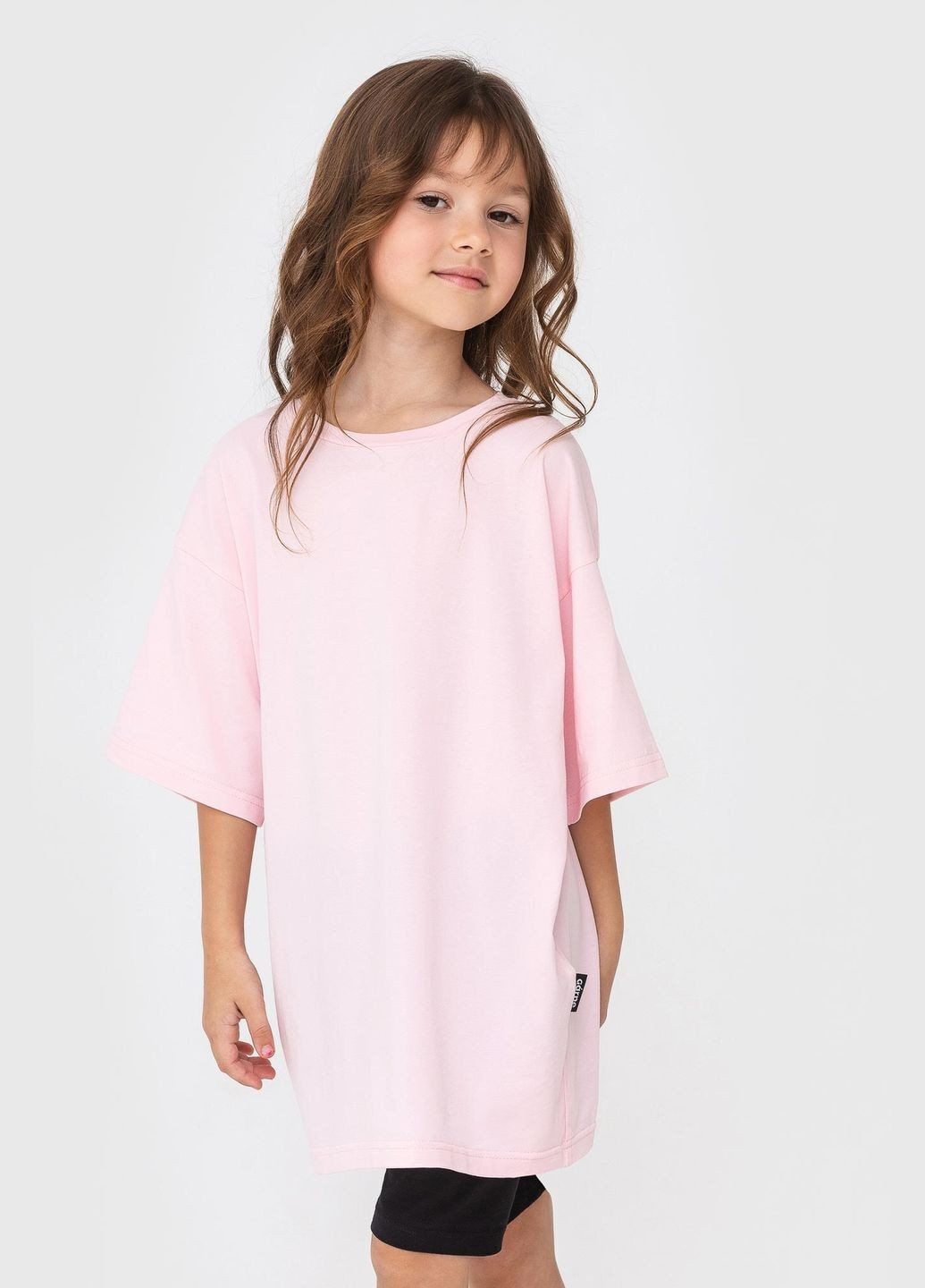 Розовая демисезонная детская футболка kids Garne
