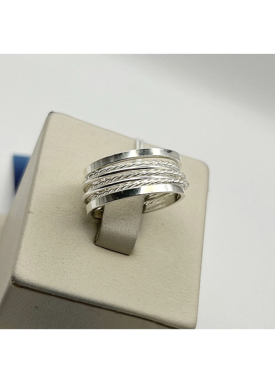 Каблучка срібна 17 4,12 г No Brand (370142693)