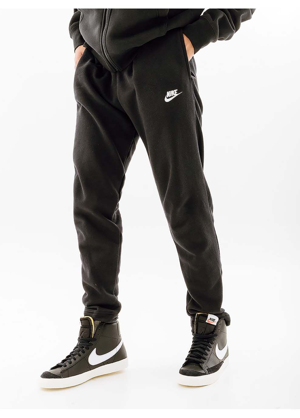 Черные демисезонные брюки Nike