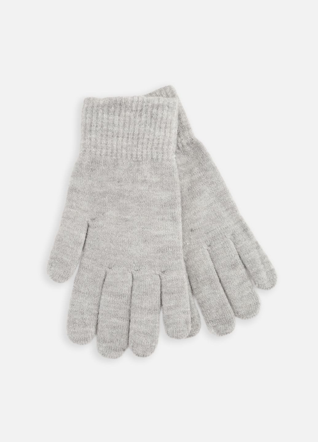 Рукавички для дівчинки колір світло-сірий ЦБ-00265837 Henu (312228791)