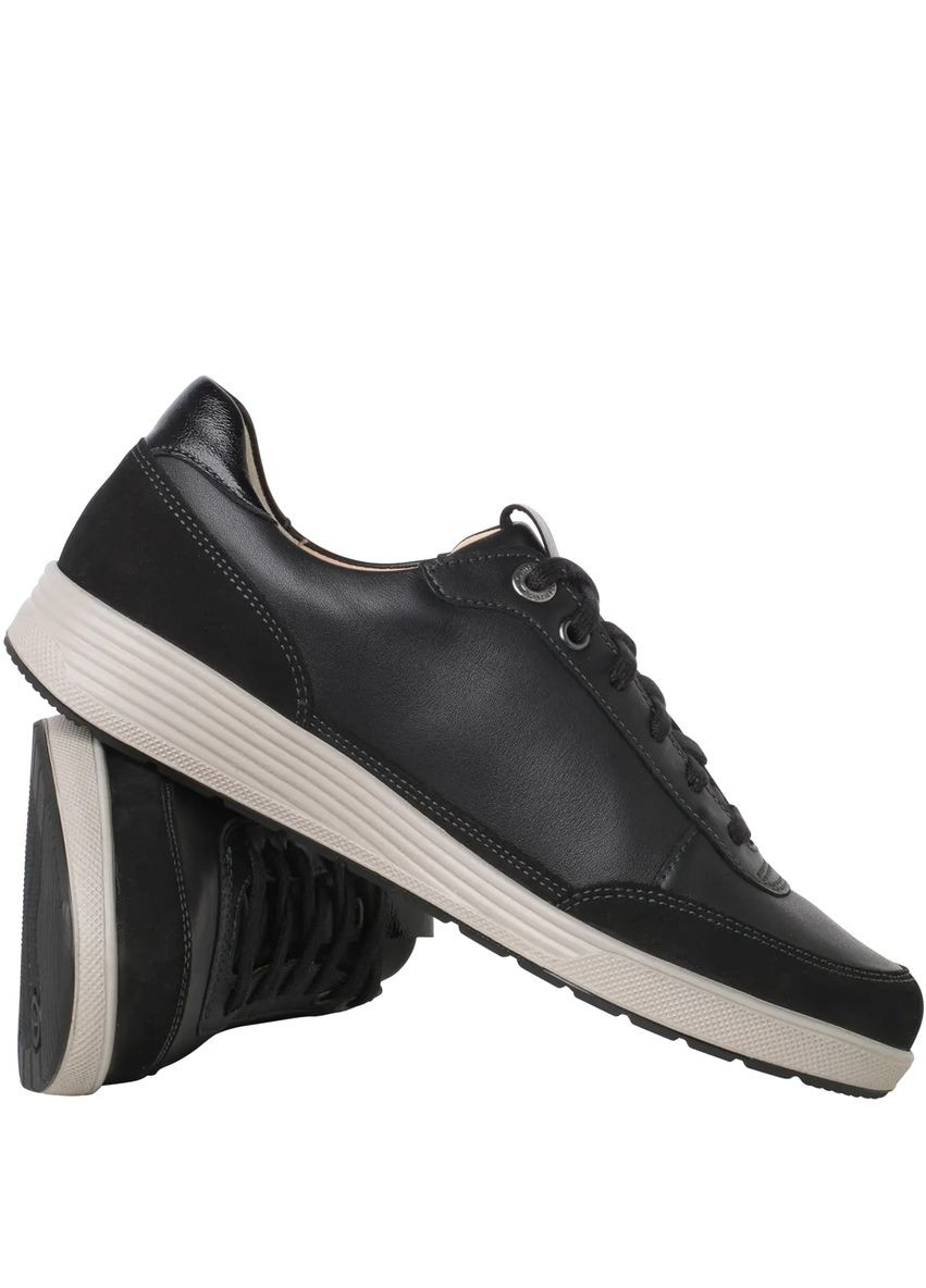 Черные женские ортопедические мокасины gerda, (арт. 0-20 8017 0100), (австрия) ( ) Ganter