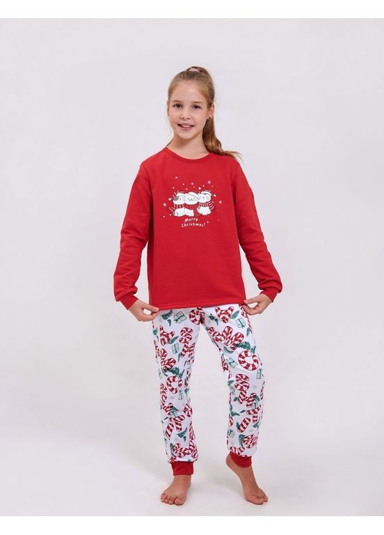 Червона піжама червоний Smil