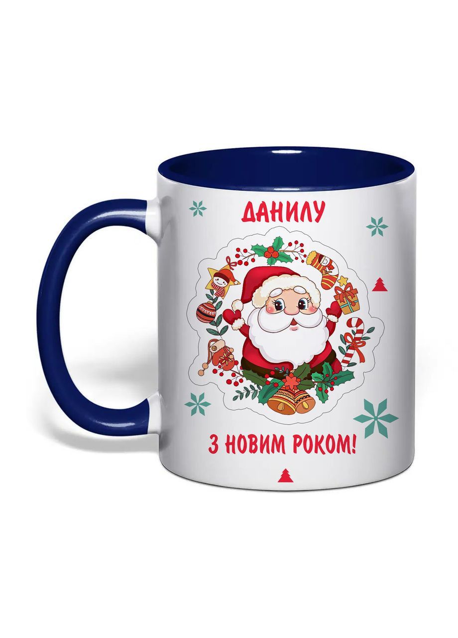 Чашка с печатью "С новым годом! Даниилу" 330 мл ( ) (33176) No Brand (365814465)