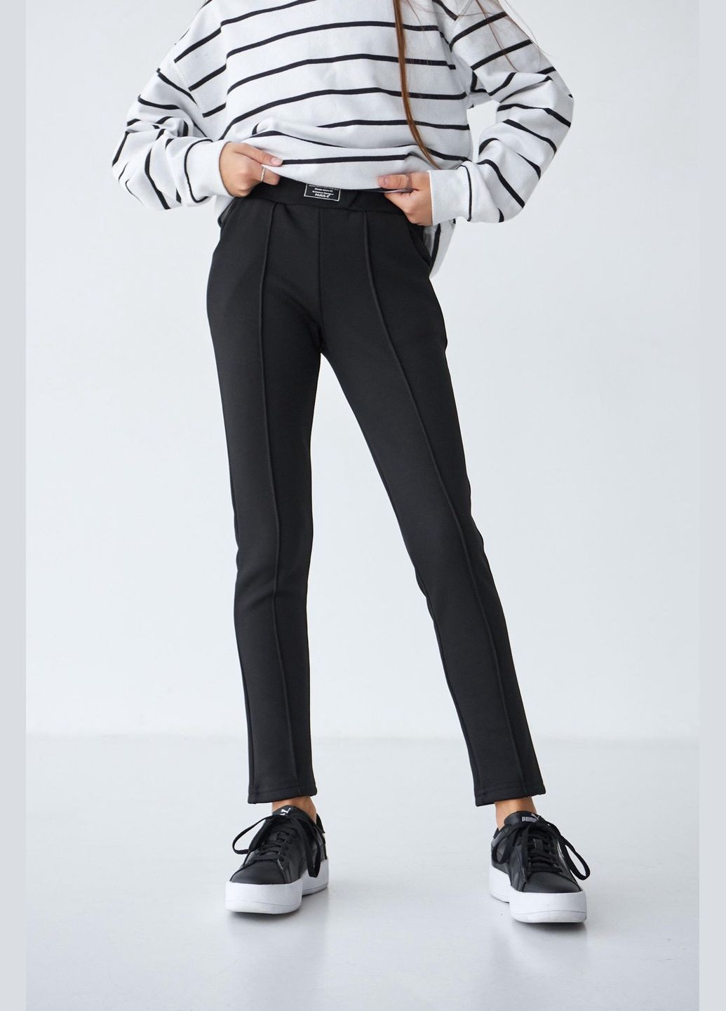 Лосини утеплені для дівчинки No Brand (302798087)