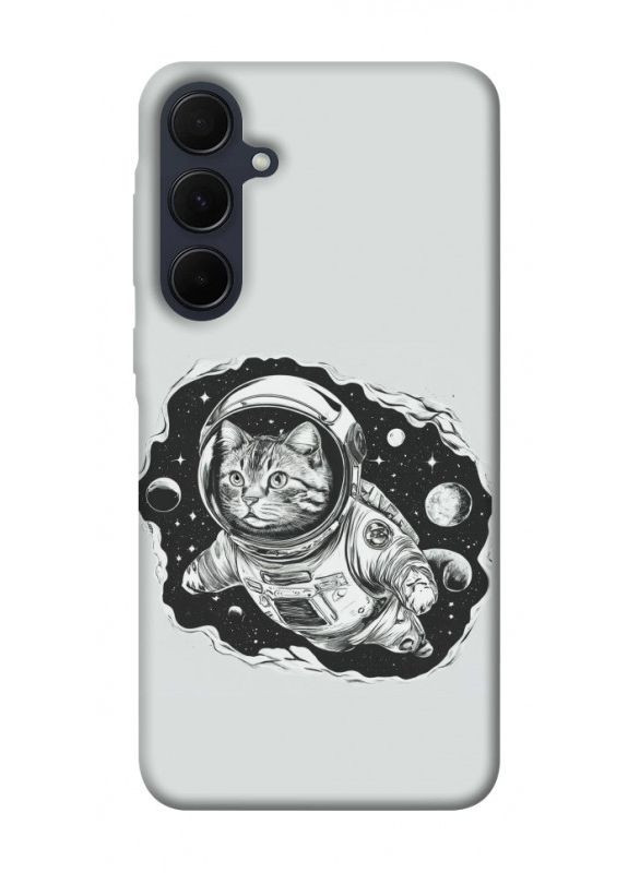 Чехол с принтом для Samsung Galaxy A35 / для самсунг галакси А35 Кот космонавт No Brand (338606988)