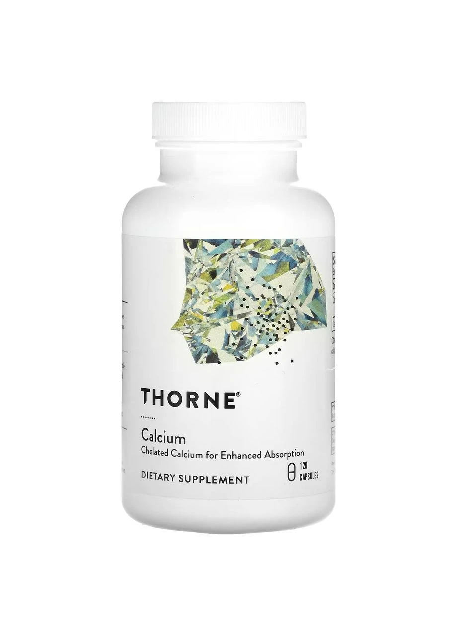 Кальцій малат, Dicalcium Malate,, 120 капсул Thorne Research (329199308)