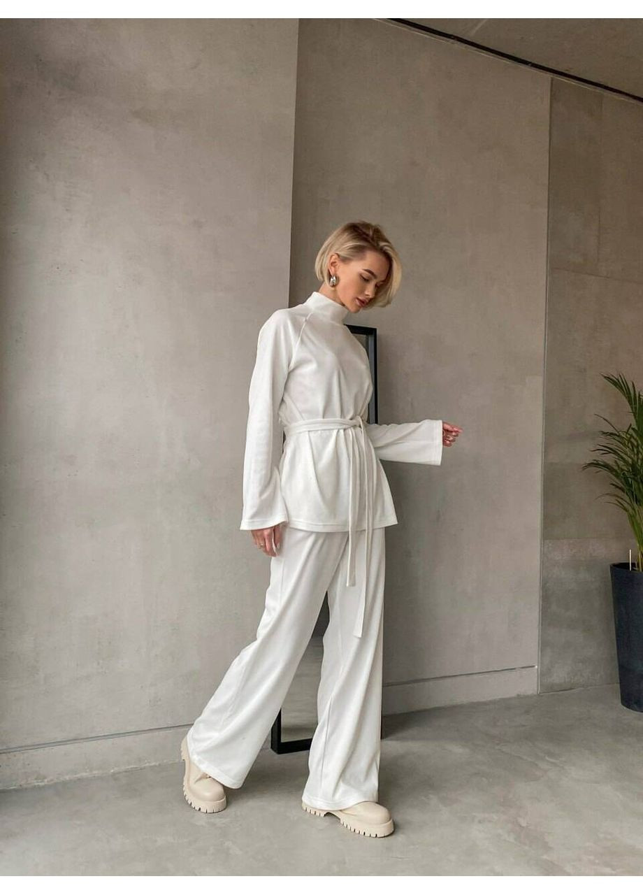 Женский костюм Margo из ангоры рубчик (кофта + брюки) (mil473) milirud (366090152)