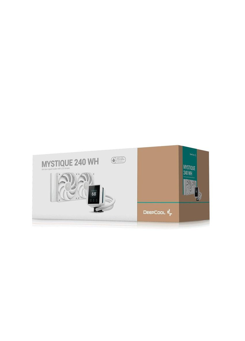 Система водяного охолодження Mystique 240 White (R-LX240-WHDSNMP-G-1) DeepCool (330030361)