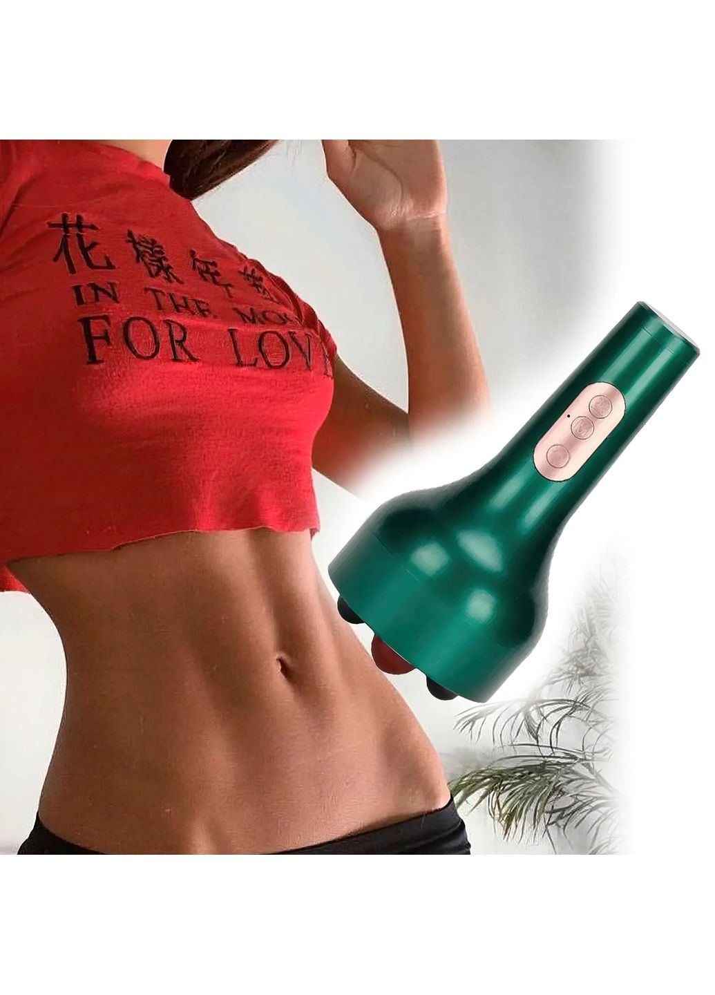 Электрический ручной массажер для живота KNEADING K106 Массажер с имитацией человеческого разминания Digital (363831765)