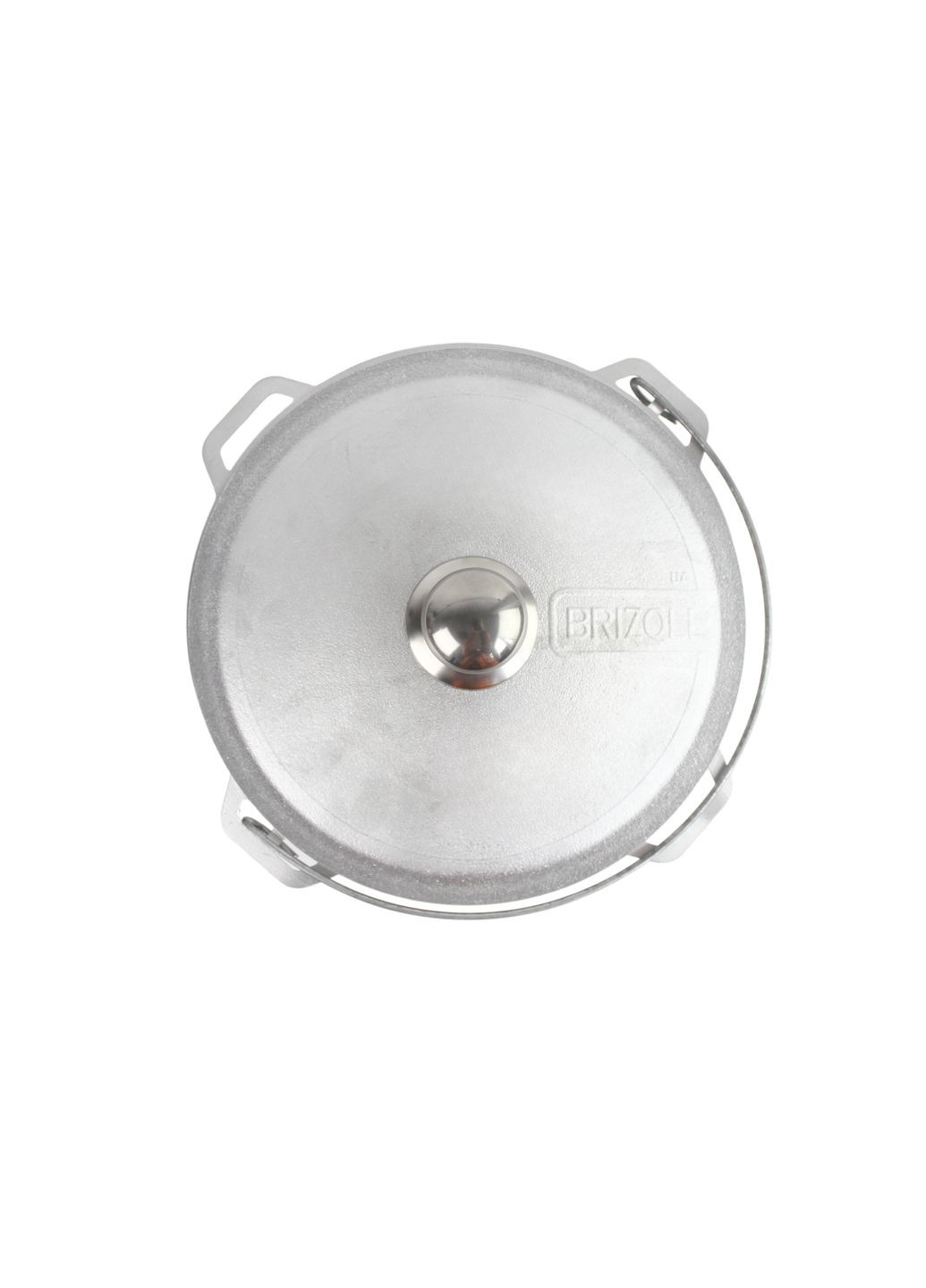 Котел алюминиевый азиатский 4 л с дужкой, крышкой и трехногой Brizoll (370849725)