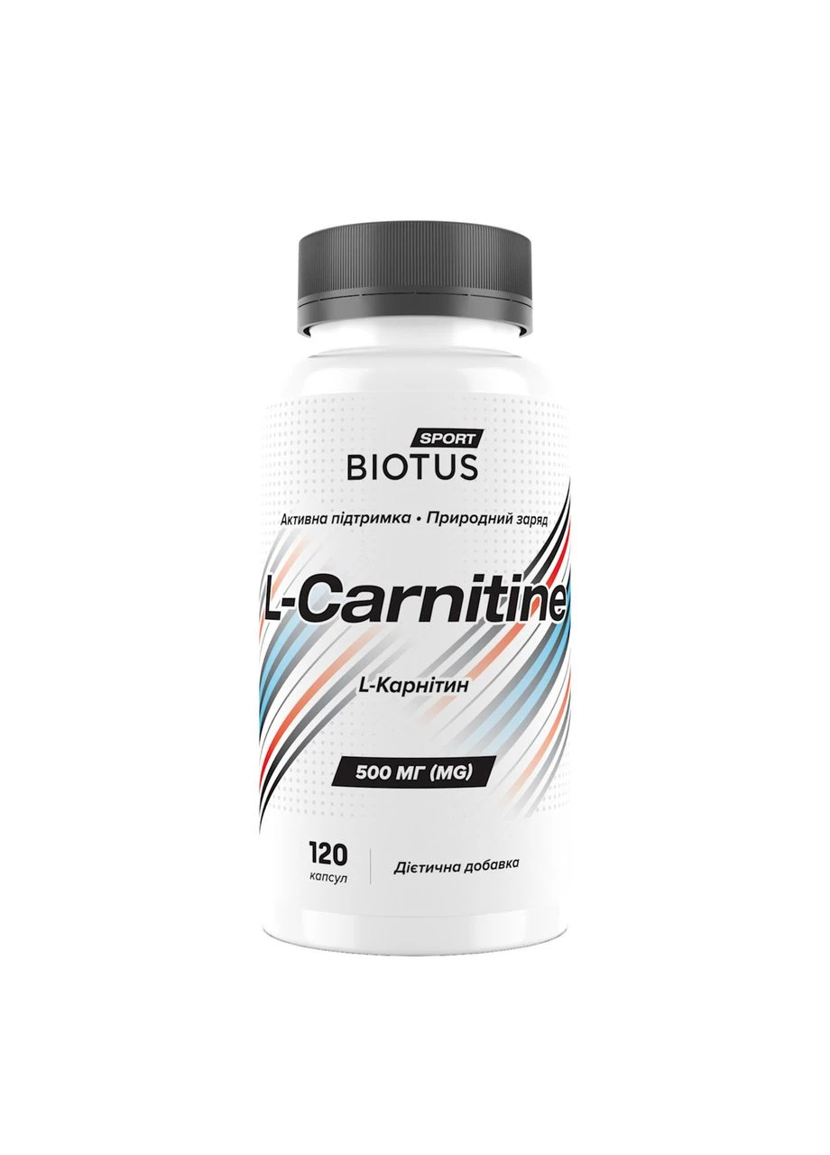 L-карнитин L-Carnitine 120 капсул Biotus (380909263)