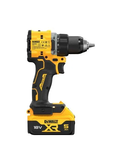 Шуруповерт XR Li-Ion 18V, 2x5Ah, 74 Нм, 0-450/0-1650 об/хв, 1.12 кг, TSTAK (DCD794P2T) DeWALT 2x5Ah, 74 Нм, 0-450/0-1650 об/хв, 1, XR Li-Ion 18V (380506623)