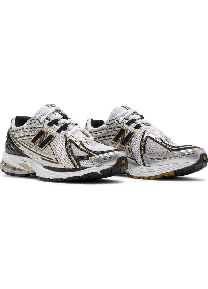 Сірі кросівки 1906r white metallic gold homme - m1906ra No Brand