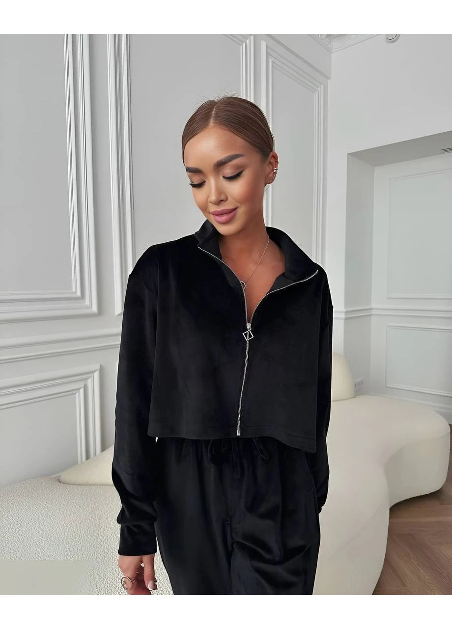 Жіночий легкий костюм на блискавці Fashion (382028468)