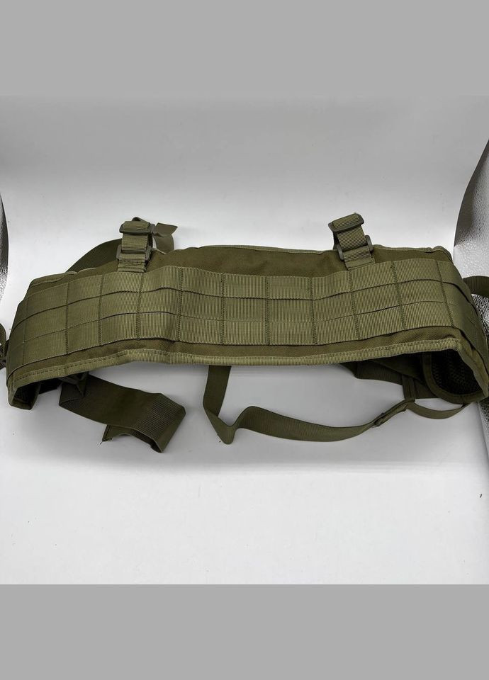 Тактическая поясная разгрузка MOLLE РПС разгрузочный военный пояс разгрузочная поясная система олива зеленая No Brand (299460968)