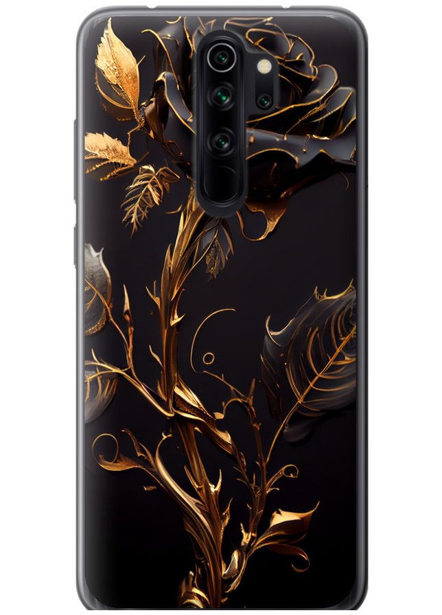 Силіконовий чохол 'Троянда 3' для Endorphone Xiaomi Redmi Note 8 Pro (267499569)