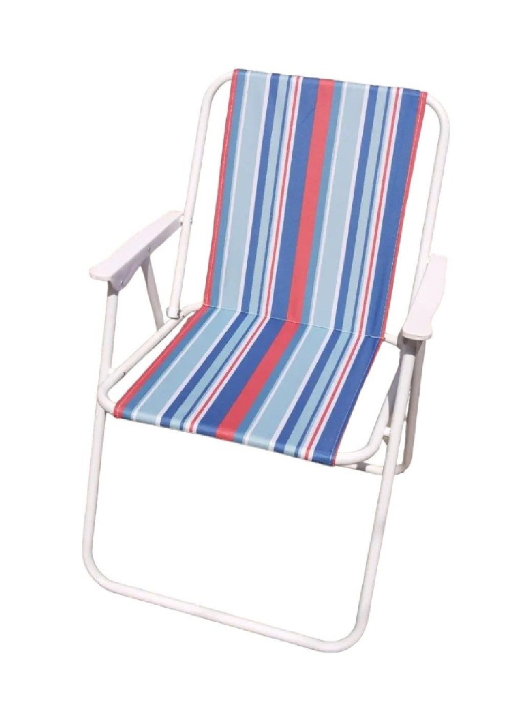 Крісло стілець складаний для походів риболовлі туризму кемпінгу відпочинку на природі 52х48х76 см (476900-Prob) Синьо-червоне Unbranded (292324319)