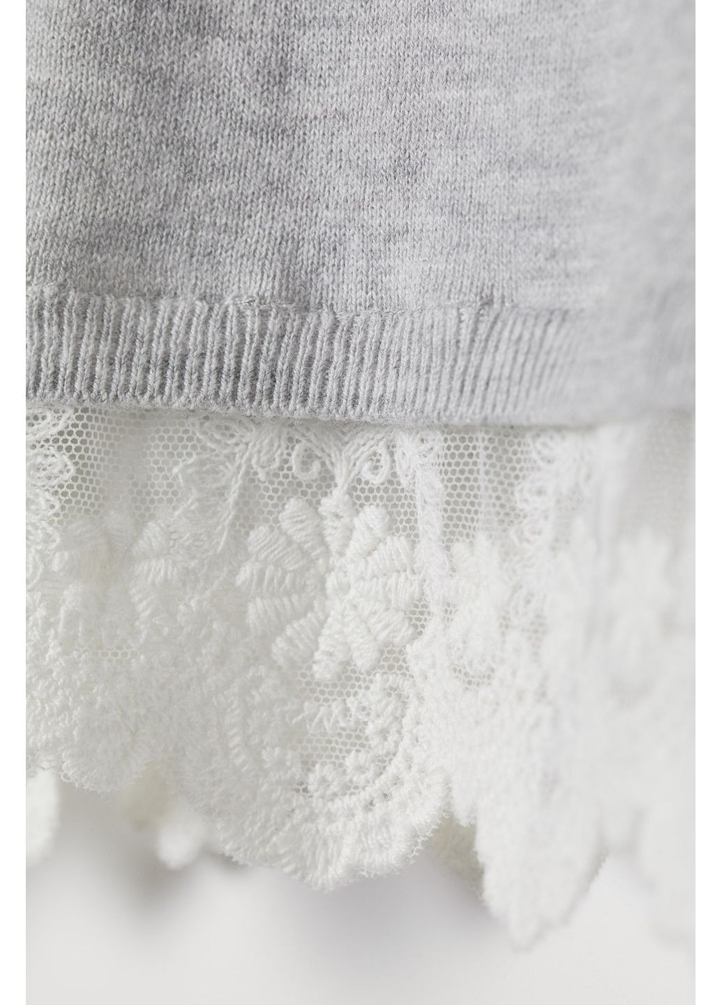 Сірий демісезонний светр H&M