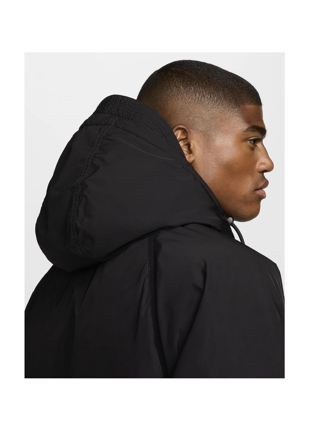 Чорна куртка чоловіча club tf parka black Nike