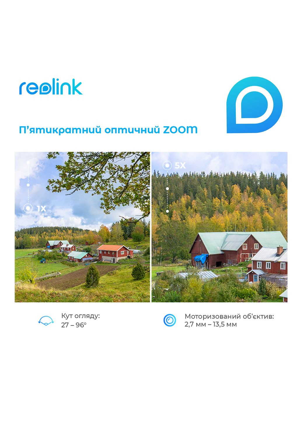 IP камера RLC-523WA Reolink (314836014)