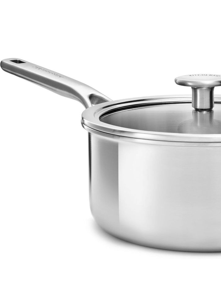Ківш з кришкою Multiply Stainless Steel 16 см 1,5 л CC003256-001 KitchenAid (316467750)