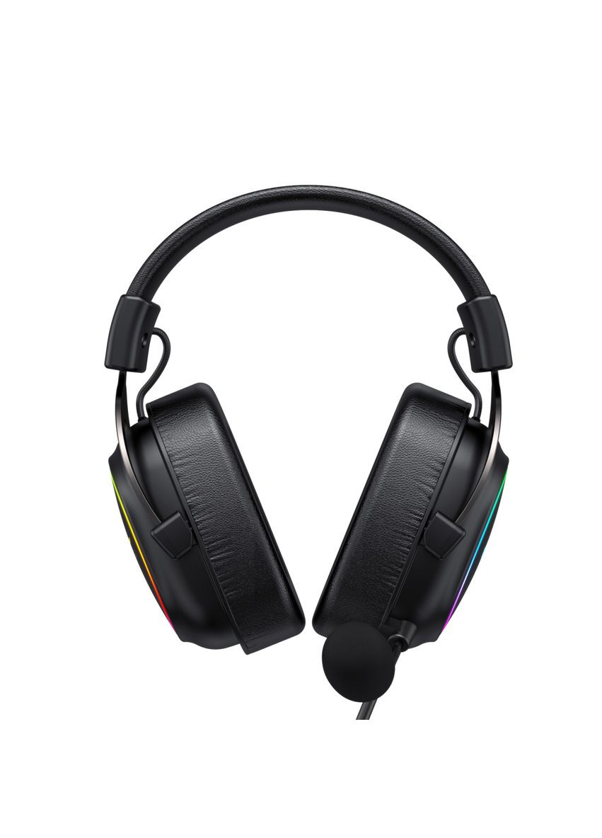 Ігрові навушники з мікрофоном H2002P Black Plug USB 7.1 Havit (363970165)