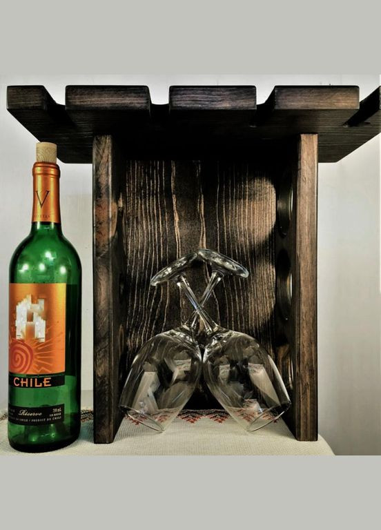 Настольная винная полка Пенсакола мокко (ВПС-001410) No Brand (327848688)