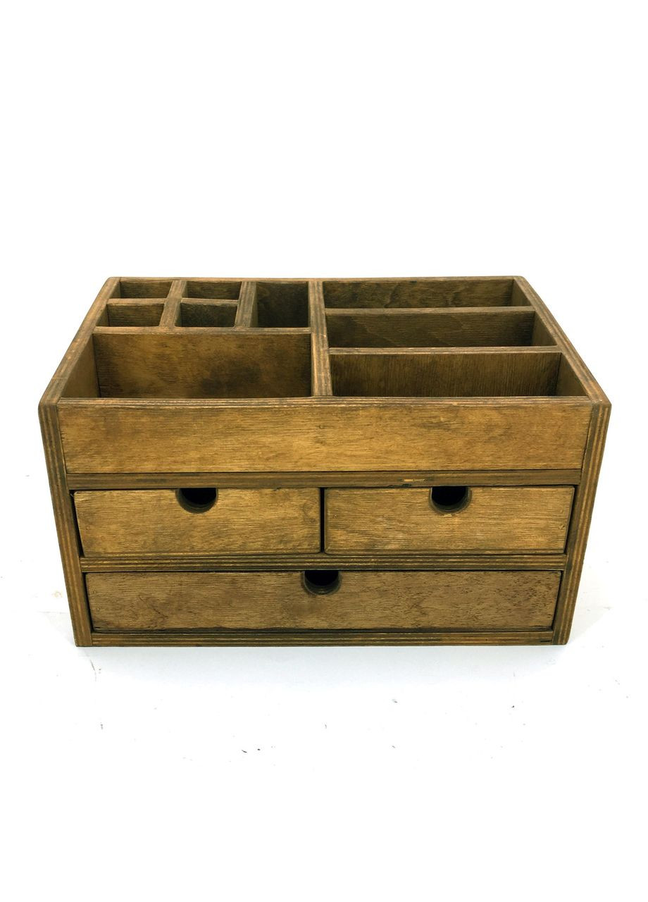 Настольный органайзер из дерева Огаст мускат (КНЦ-009007) No Brand (328228033)