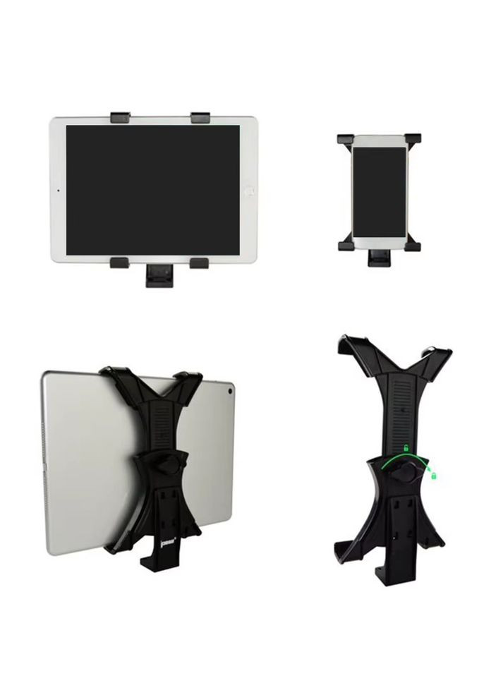 Регульований затискач для планшета тримач для смартфона насадка на штатив затискач для фіксації пристрою на штатив (SP169) No Brand (361029100)