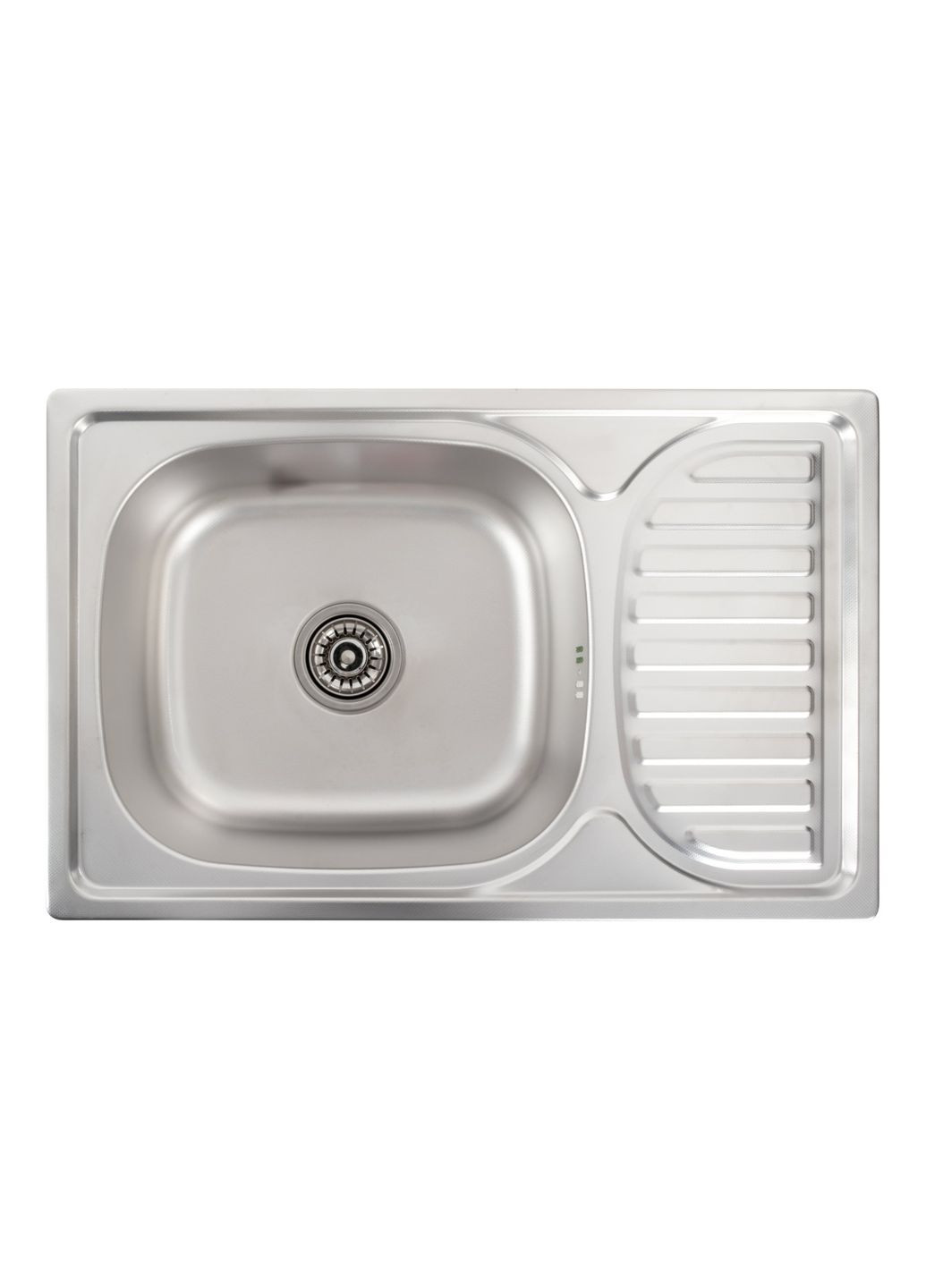 Кухонна мийка з нержавіючої сталі ДЕКОР 6642 (0,8/180 мм) Valeso (305296192)