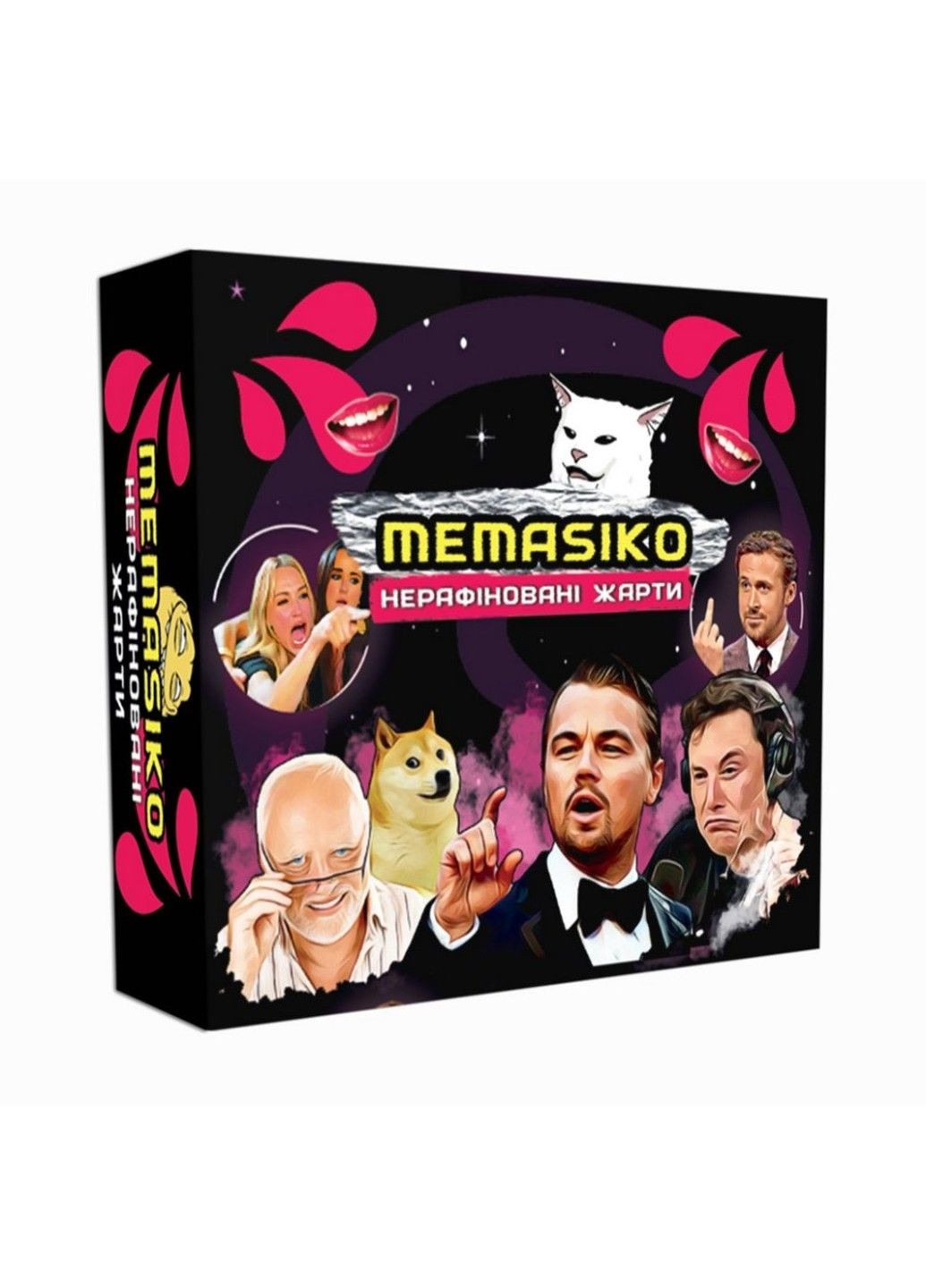 Настільна гра з мемами "Memasiko. Нерафіновані жарти" PLR-0024 Flixplay (333708797)