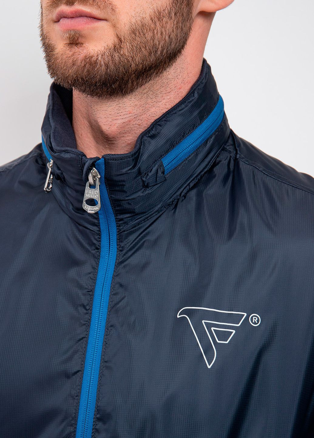 Синяя демисезонная куртка Fred Mello