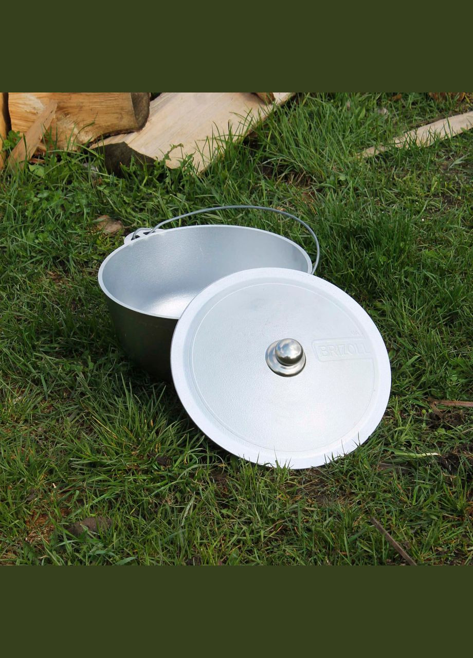 Казан Премиум алюминиевый 8 л SHOP PAN (324102505)