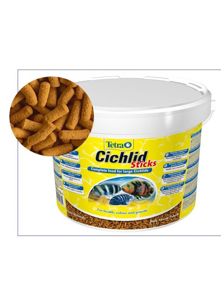 Корм Cichlid Sticks палочки 10 литров или 2,9 кг Tetra (292259742)