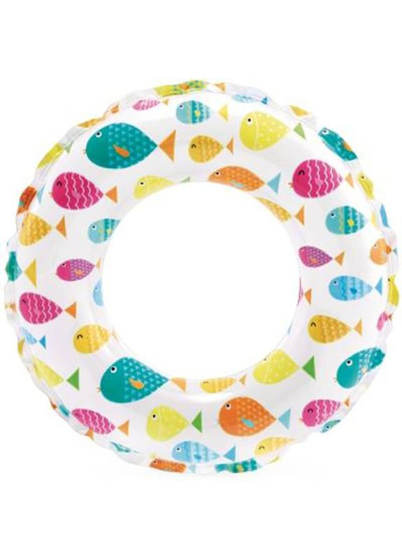 Дитячий надувний круг Рибки 59230-8 розмір 51 см Intex (337511747)