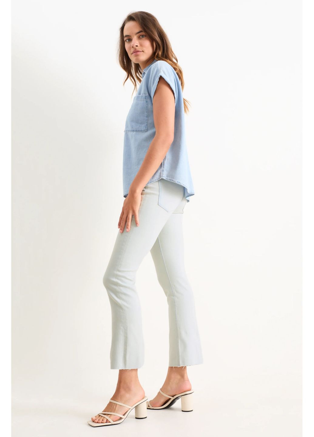 Джинсы с завышеной талией C&A - (372388307)