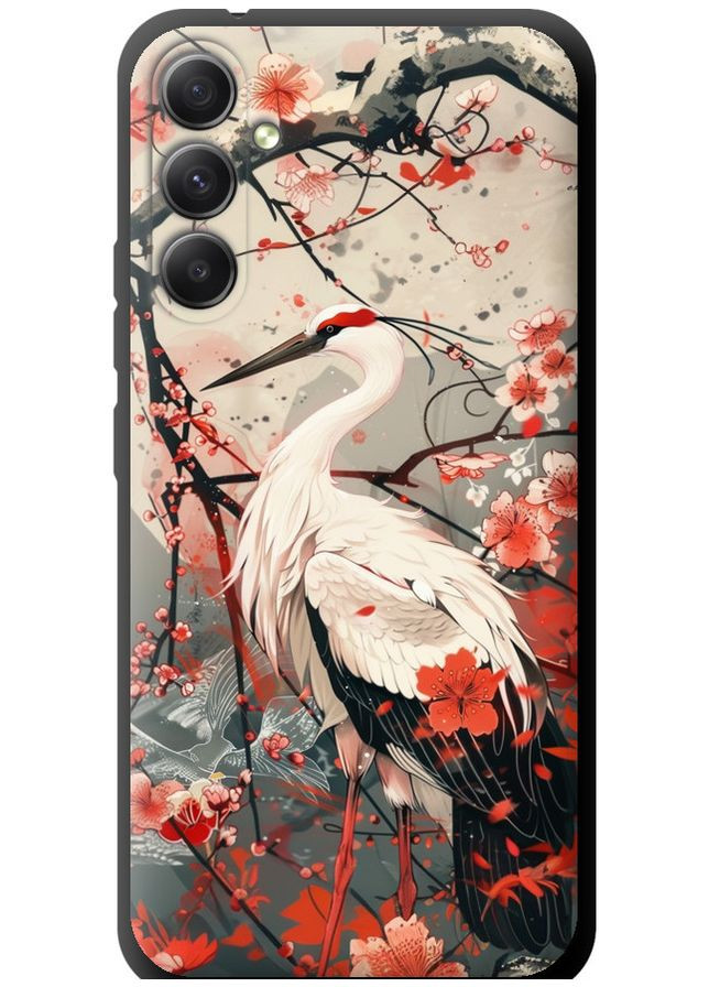 TPU чехол 'Аист в цвету сакуры' для Endorphone Samsung Galaxy A34 A346E (291420641)