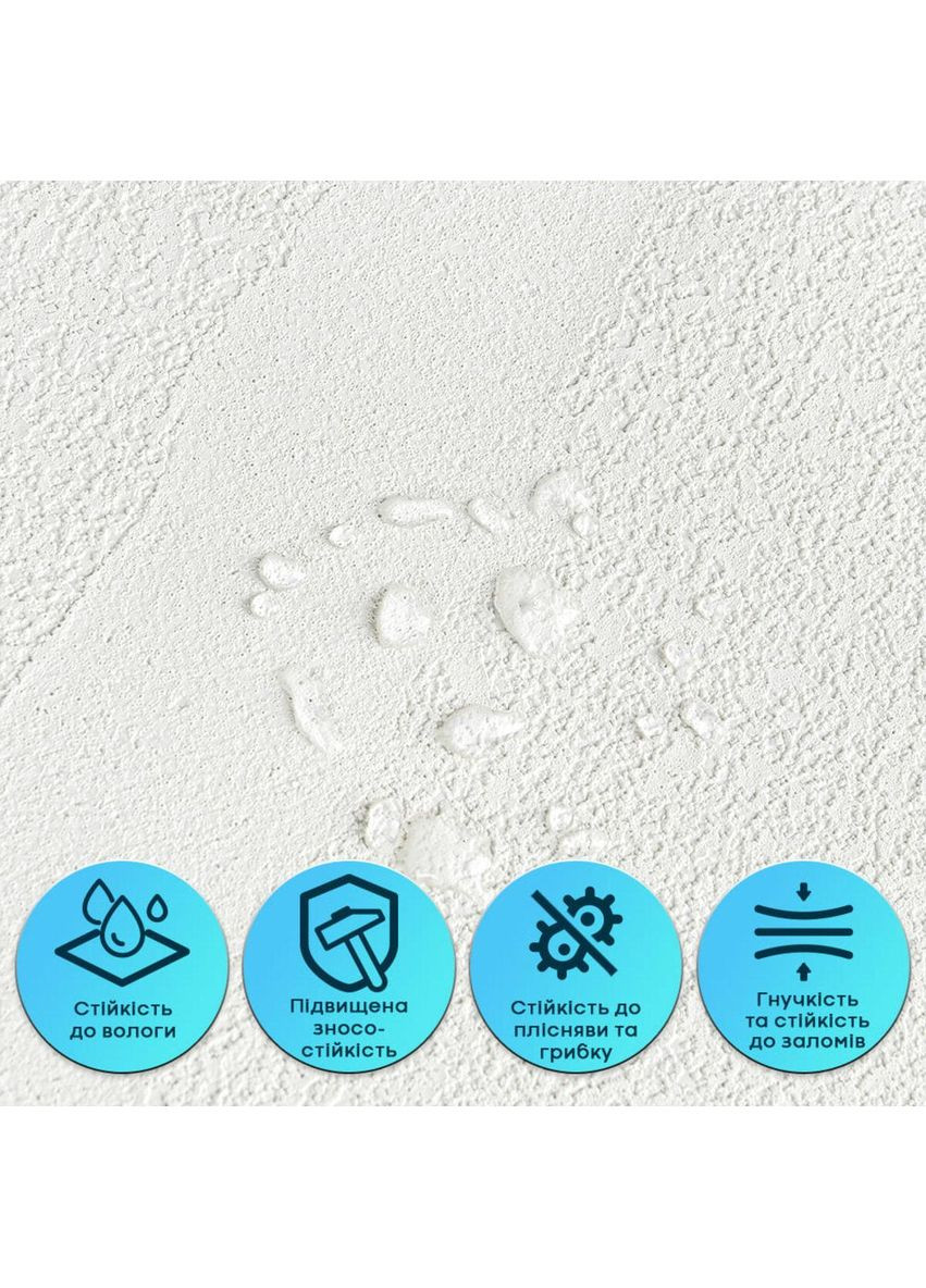 Самоклеюча гнучка штукатурка в рулоні 600х3000х2,5мм Сіра SW-00002992 Sticker Wall (373635182)