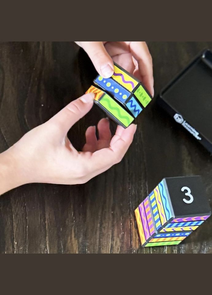 Розвиваючий STEM набір «Брайнометрія в кубі» Brainometry Cubed Learning Resources (351856165)