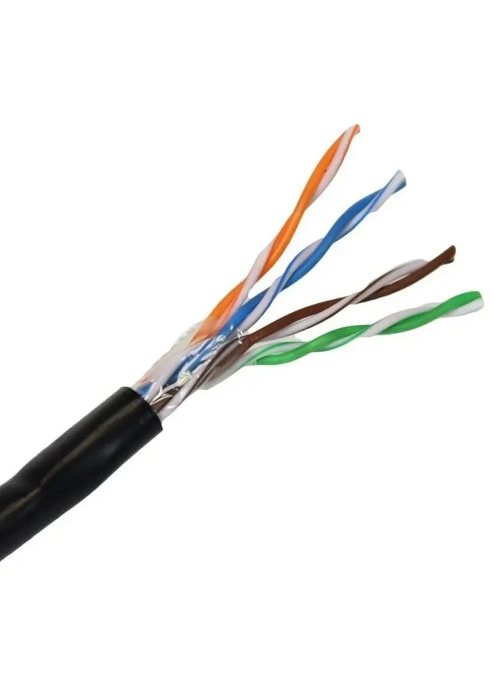 Кабель кручена пара UTP 4*2*0,5-CU PE cat.5e (UTP мідь зовнішній) бухта 100 м Atis (402038769)