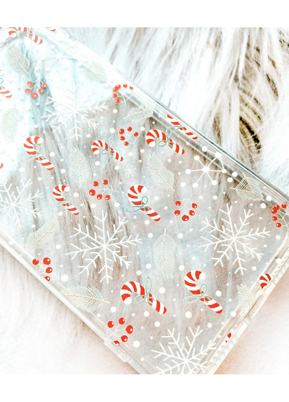 Чехол с утолщёнными углами на Samsung Galaxy A14 5G:: Новогодний фон (принт 199) Creative (362965593)