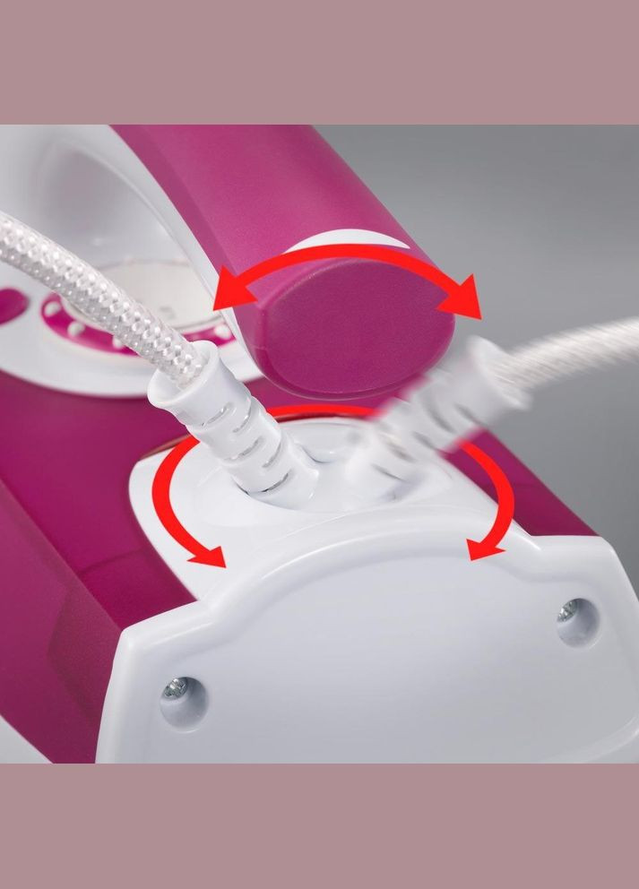 Утюг BA 3243 (2400 Вт, керамическая подошва, паровой удар 70 г/мин, вертикальное отпаривание) Severin (311197063)